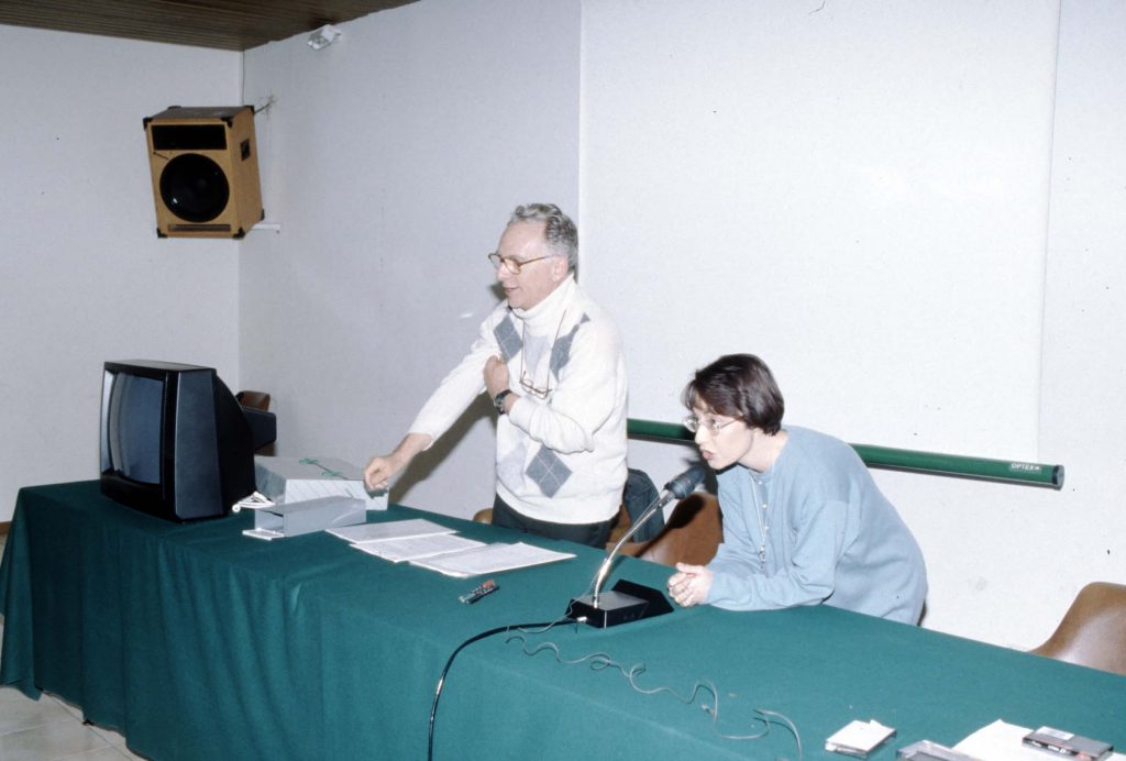 1996: Corso SSI "Roma Sotterranea" (foto C. Germani - EGERIA)